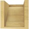Ekena Millwork 7"W x 7"D x 7"H Wide Asheboro Rough Cedar Woodgrain TimberThane Corbel, Primed Tan CORUR07X07X07ASHRCPR - alternate 5